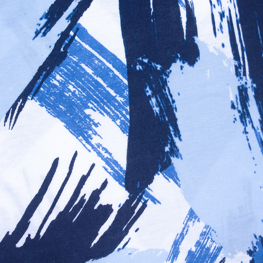 Playera Pintura de Bebé Azul